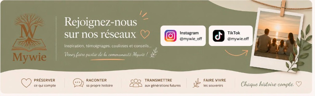 Rejoignez-nous sur nos réseaux — Instagram et TikTok @mywie_off